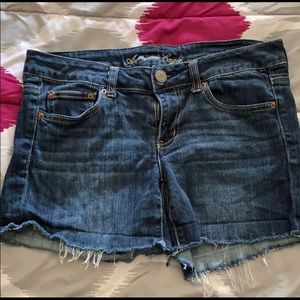 American Eagle Jean shorts Darker Wash